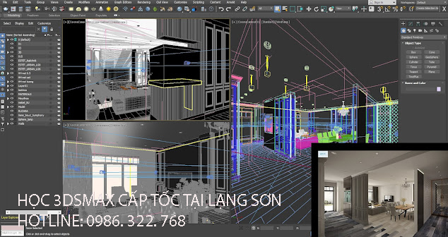 Học 3Dsmax tại Lạng Sơn