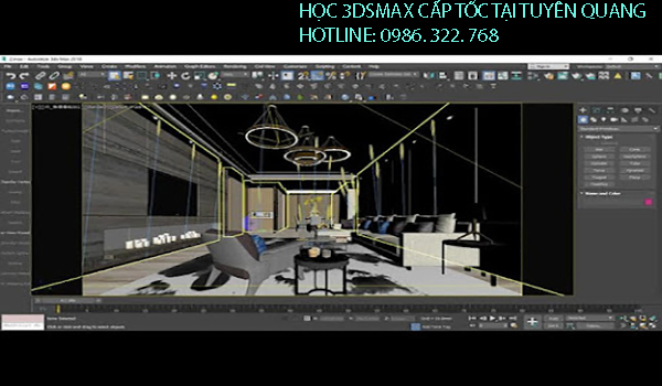 Học 3Dsmax tại Tuyên Quang. 