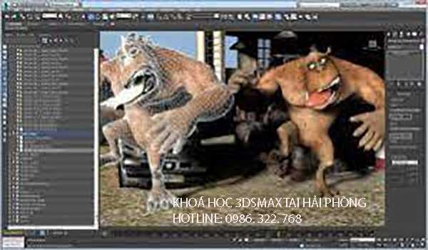 Học 3Dsmax tại Hải Phòng. 