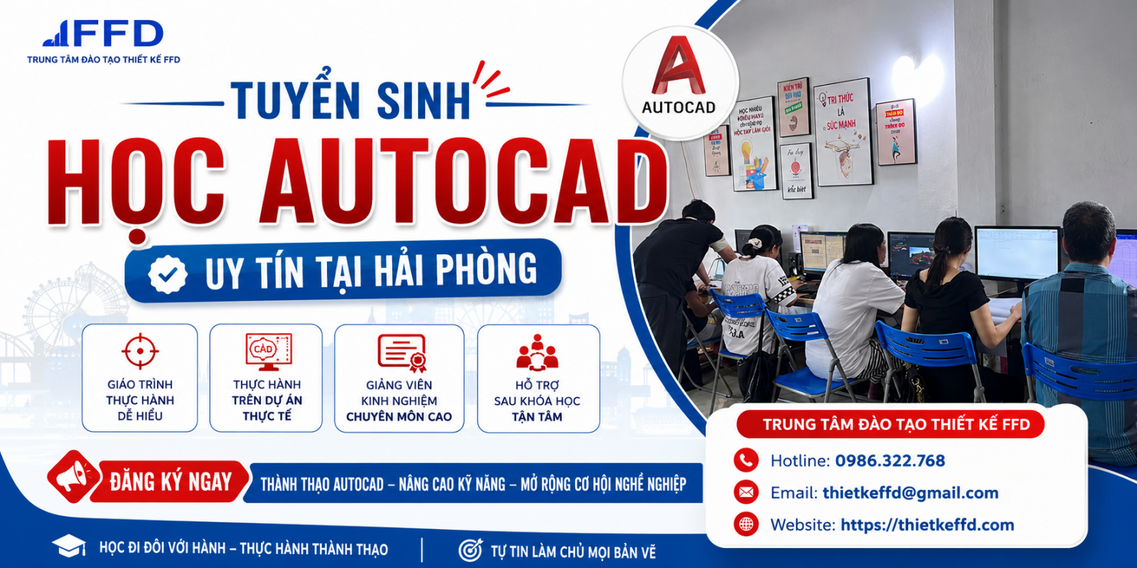 Học autocad uy tín tại Hải Phòng