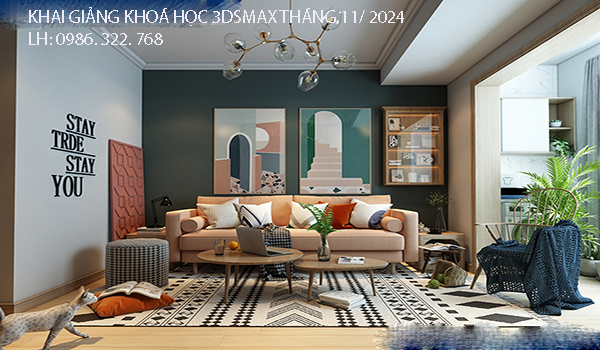 Khai giảng khoá học 3dsmax tháng 11/2024. 