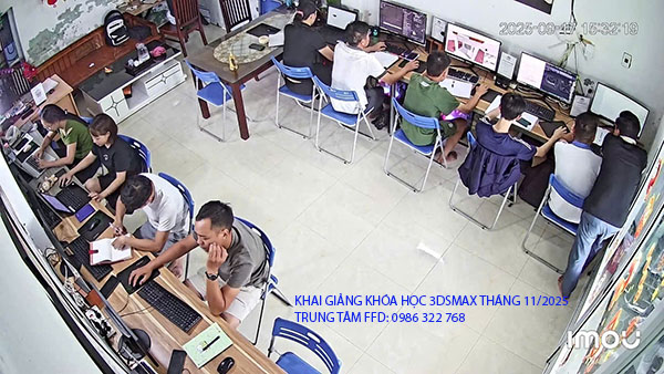 Khai giảng khóa học 3ds Max tháng 11 năm 2025