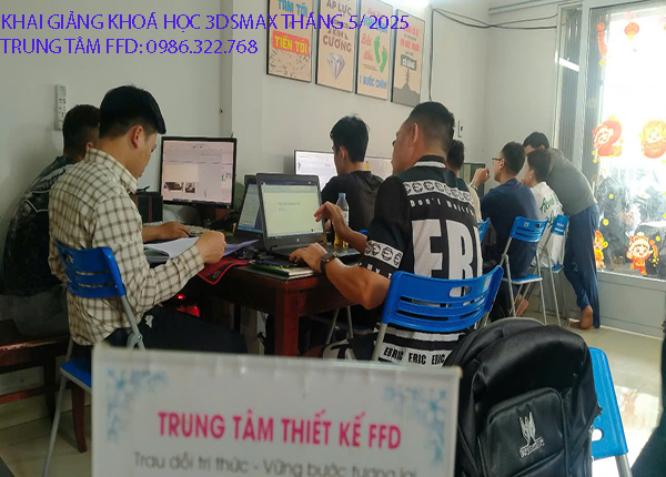 Khai Giảng Khoá Học 3Dsmax Tháng 5 năm 2025