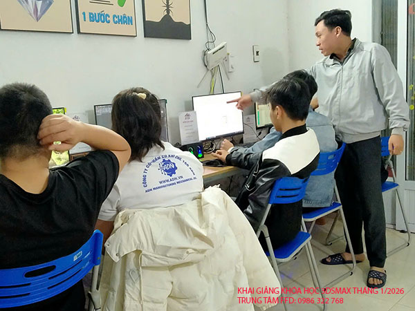 Khai giảng khóa học 3Ds Max tháng 1 năm 2026