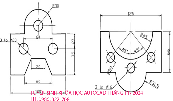 Khai giảng khoá học Autocad tháng 11/2024