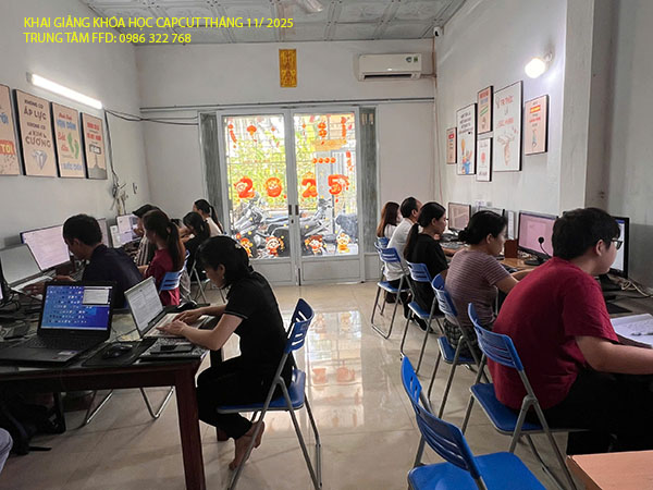 Khai giảng khóa học Capcut tháng 11 năm 2025