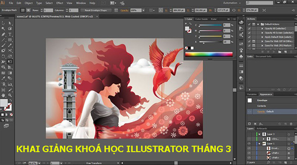 Illustrator. Phần mềm thiết kế ảnh, vẽ vector chuyên nghiệp.