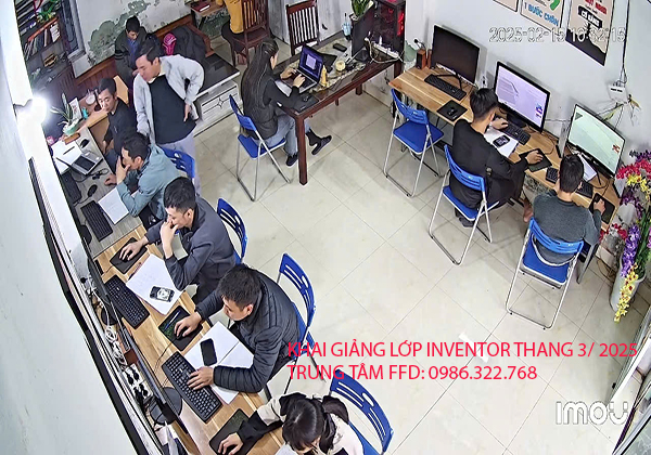 Khai giảng khoá Inventor tháng 3/2025