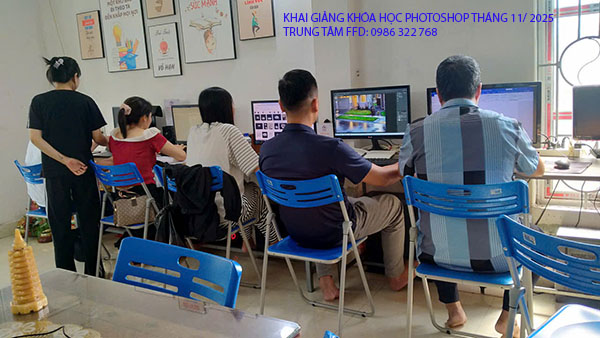 Khai giảng khóa học Photoshop tháng 11 năm 2025