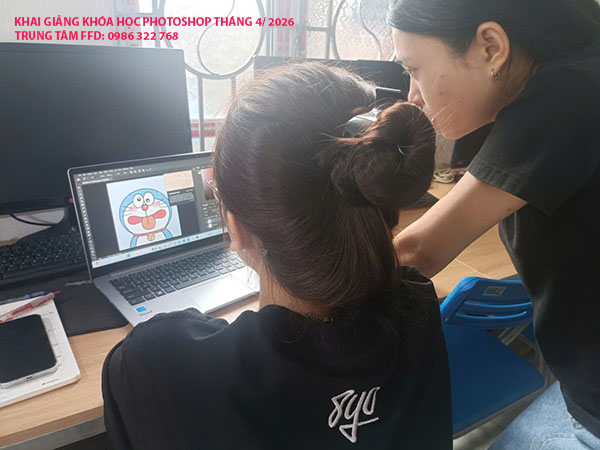 Khai giảng lớp Photoshop tháng 4 năm 2026 