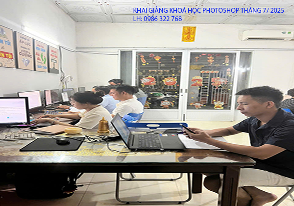 Khai giảng khoá học Photoshop tháng 7 năm 2025