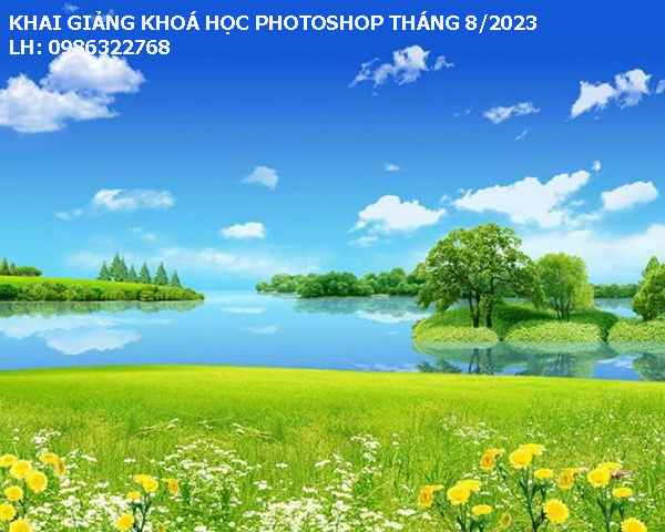 Khai giảng khóa học photoshop 8 năm 2023