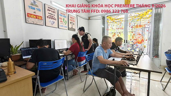 Khai giảng khóa học làm phim Premiere tháng 8 năm 2026