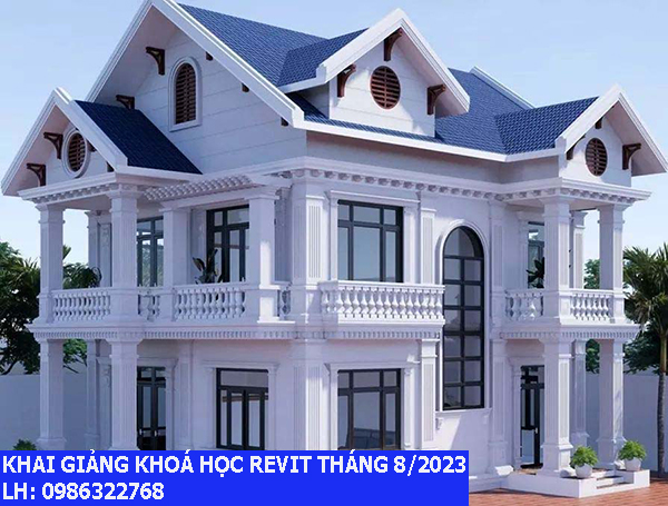 Khai giảng khóa học Revit 8 năm 2023