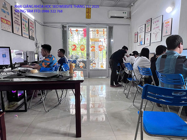 Khai Giảng Khóa Học SEO Website Tháng 11 năm 2025