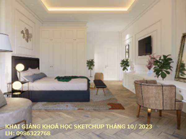 Khai giảng khóa học Sketchup tháng 10 năm 2023.