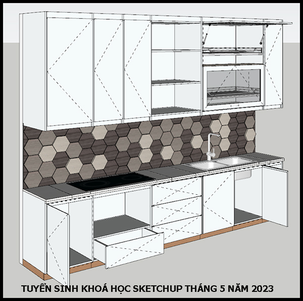 Khai giảng khoá học Sketchup tháng 5 năm 2023