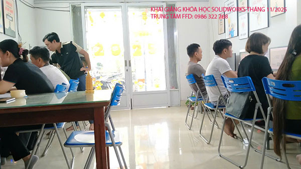 Khai giảng khóa học SolidWorks tháng 11 năm 2025