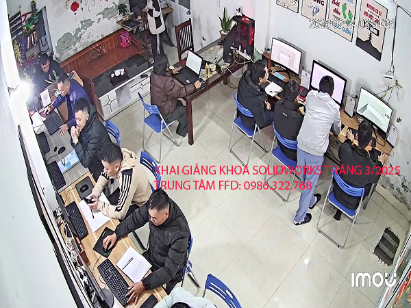 Khai giảng khoá Solidworks tháng 3/2025