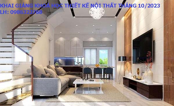Khai giảng khóa học thiết kế nội thất tháng 10 năm 2023