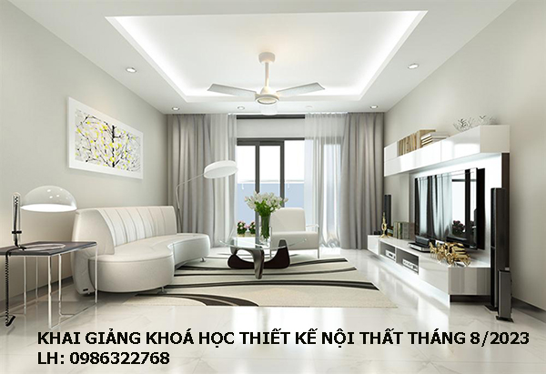 Khai giảng khóa học thiết kế nội thất 8 năm 2023