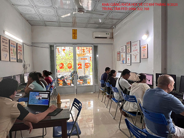 Khai giảng khóa học vẽ cơ khí tháng 9 năm 2025