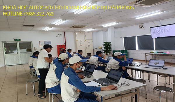 Khoá học Autocad cho doanh nghiệp tại Hải Phòng