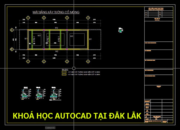 Khoá học autocad tại Đắk Lắk