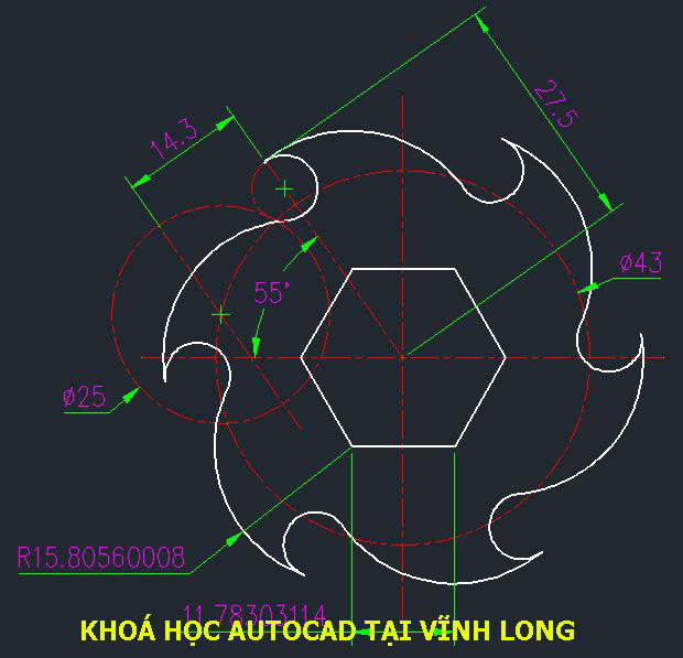 Khoá học Autocad tại Vĩnh Long