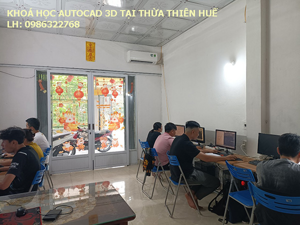 Khoá học Autocad 3D tại Thừa Thiên Huế
