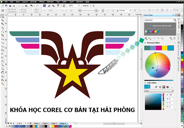 Học corel cơ bản tại Hải Phòng