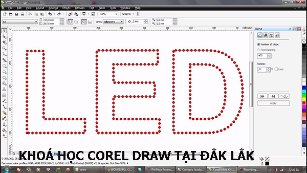Khoá học Corel Draw tại Đắk Lắk 