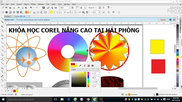 Học corel nâng cao tại Hải Phòng