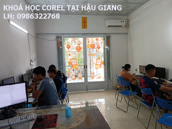 Khoá học Corel tại Hậu Giang