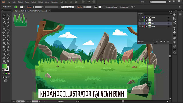 Khoá học Illustrator tại Ninh Bình