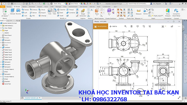 Khoá học inventor tại Bắc Kạn. 