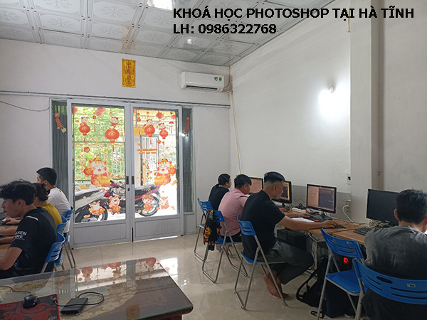 Khoá học Photoshop tại Hà Tĩnh