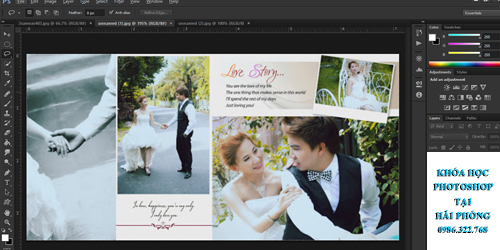 Học thiết kê album ảnh tại Hải Phòng