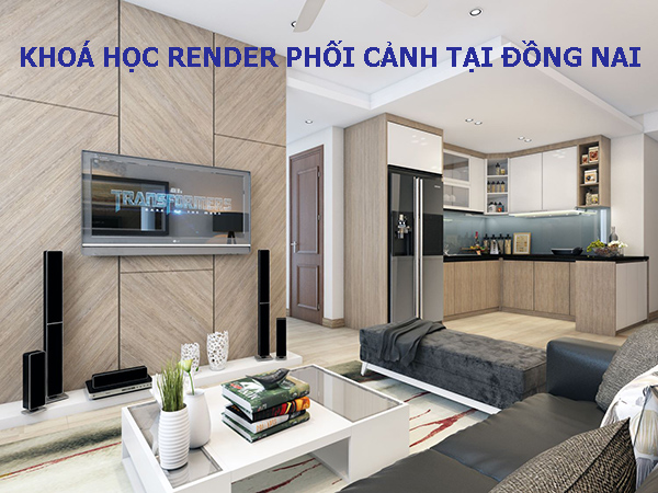 Khoá học render phối cảnh tại Đồng Nai