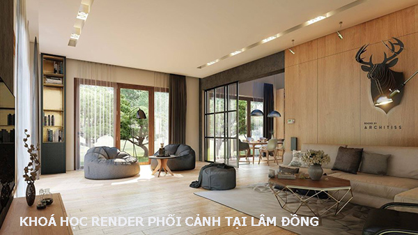 Khoá học render phối cảnh tại Lâm Đồng
