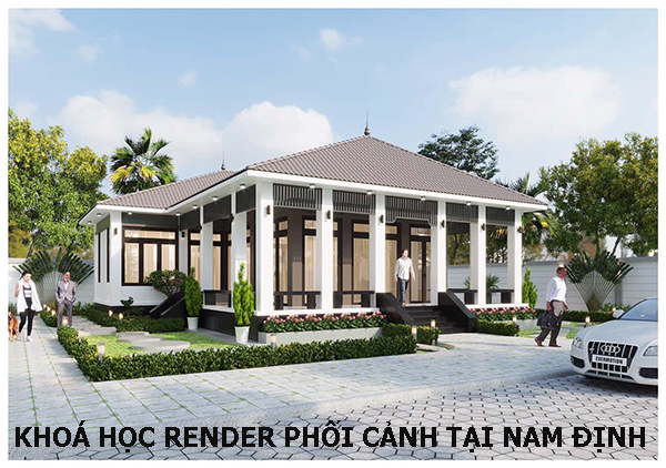 Khoá học render phối cảnh tại Nam Định
