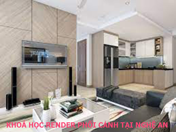 Khoá học render phối cảnh tại Nghệ An
