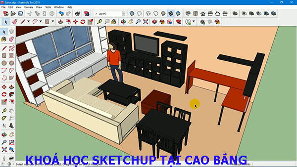 Khoá học Sketchup tại Cao Bằng