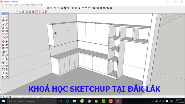 Khoá học Sketchup tại Đắk Lắk