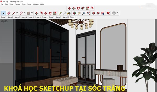 Khoá học Sketchup tại Sóc Trăng