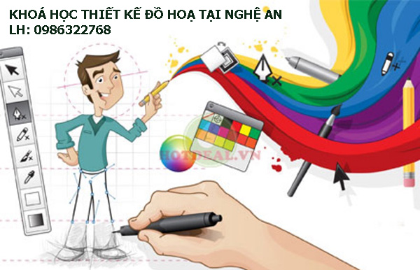 Khoá học thiết kế đồ hoạ tại Nghệ An