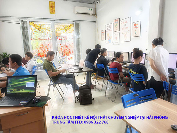 Khóa học thiết kế nội thất chuyên nghiệp tại Hải Phòng