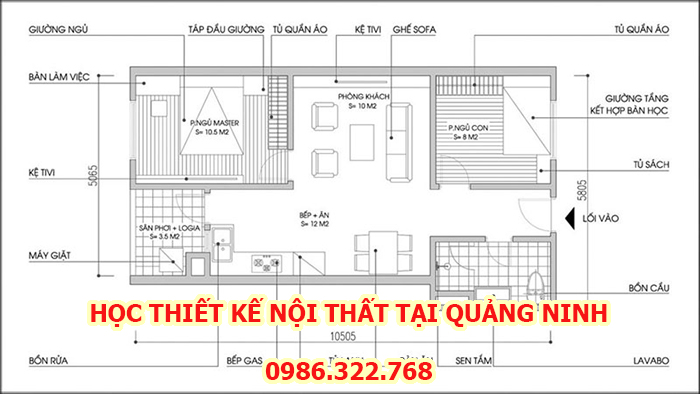 Học thiết kế nội thất 2D tại Quảng Ninh