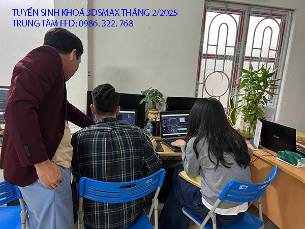 Tuyển Sinh Khoá Học 3Dsmax tháng 2/2025