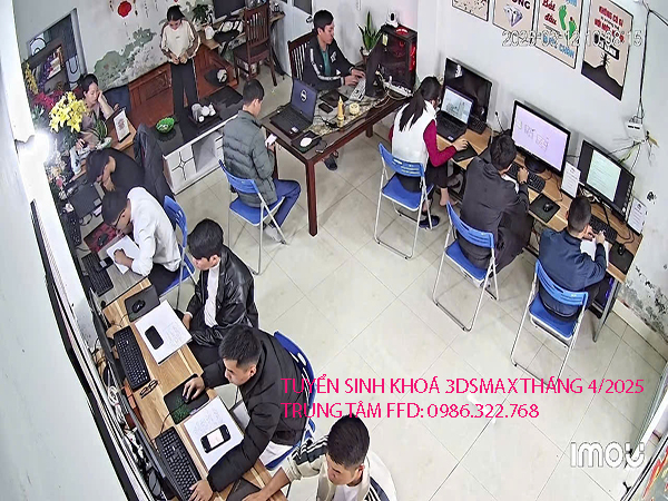 Tuyển Sinh Khoá Học 3dsmax tháng 4 năm 2025. 